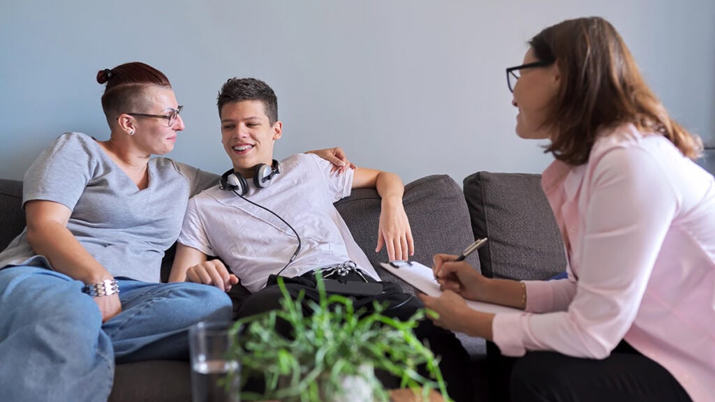 Family choosing the right behaviour support practitioner under the NDIS