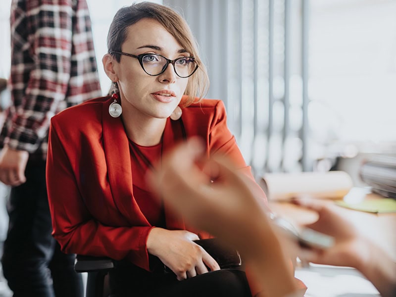 Employee developing new skills and resilience by turning workplace stress challenges into opportunities for career growth.