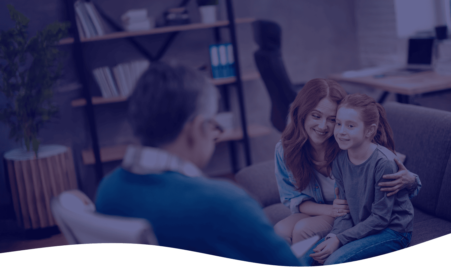 Behaviour support practitioner meeting with a client, contact Behaviour Collaborations.