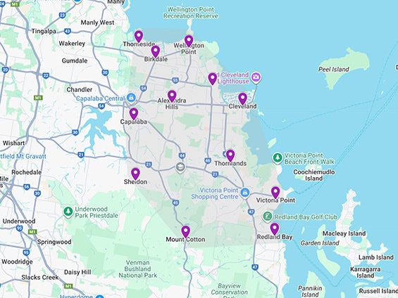 redlands-service-area-map